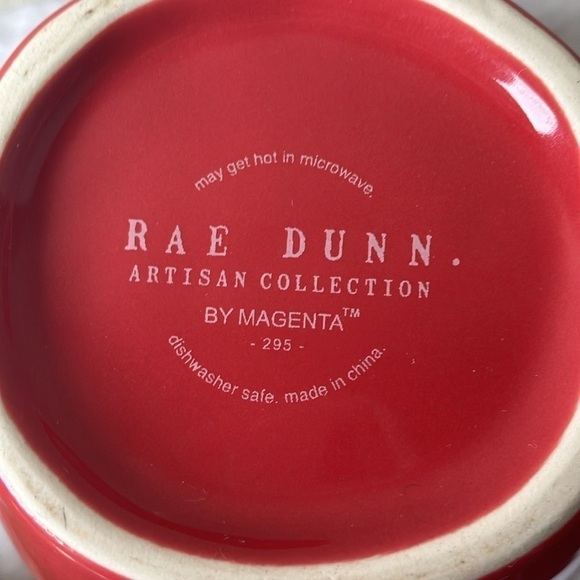 Rae Dunn: Ceramic Vegetable Measuring Cups- 1/4, 1/3, 1/2, 1 cups - Picture 5 of 16